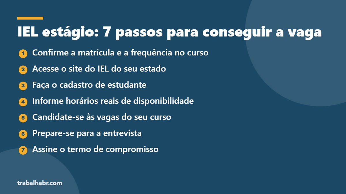 IEL estágio: 7 passos para conseguir a vaga